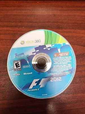 Formula 1 2012 (Microsoft Xbox 360) NO TRACKING - DISC ONLY #A1141 • $14.55