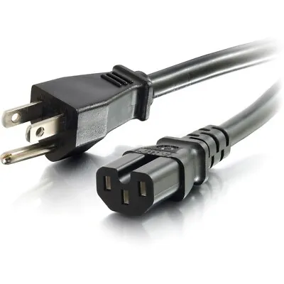 $8.99 • Buy Xbox 360 3 Prong Notched Power Cable Cord