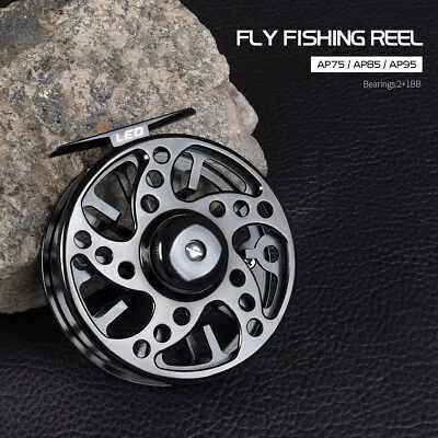 Fly Fishing Reel  Alloy Fishing Reel 3/4 / 5/6 / 7/8 Weight 2+1 R8F3 • $26.60