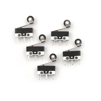 5x Ultra Mini Micro Switch Roller Lever Actuator Microswitch SPDT Sub Miniatu-qe • $6.87