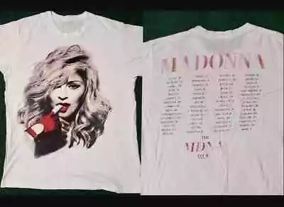 Madonna The MDNA Tour T-Shirt Madonna Tour 2012 Shirt Allsizes For Fans • $30.99