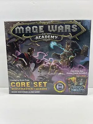 Mage Wars Academy Core Set Beastmaster Vs Wizard Arcane Wonders Nib 2015 • $15.99