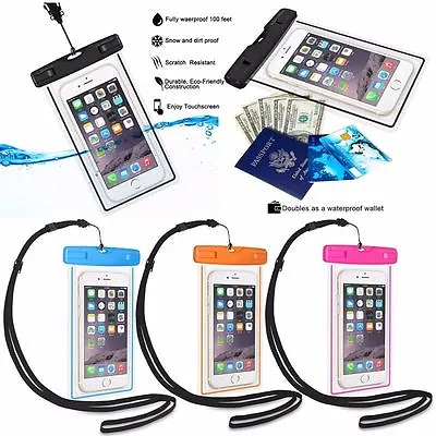 Waterproof Underwater Pouch Dry Bag Case Cover For Phone Cell Phone Screen • $3.13