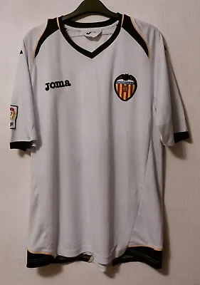 Valencia Cf Football Club 2011 # 22 No Sponsor Home Shirt Joma Lfp La Liga L Vfc • £39.99