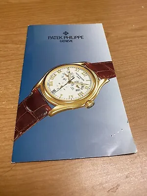 Patek Philippe Ref. 5035 Booklet - English Vintage 1996 Watch Collectors • $375