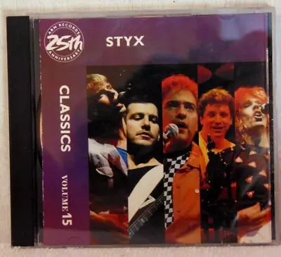 Styx – Classics Volume 15 - 1987 A&M Records CD 2513 CD Album • $7.99