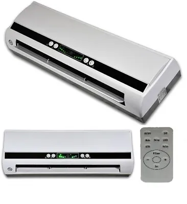 £44.89 • Buy 2KW Electric DownFlow Door Warm Air Curtain Fan Heater LED Screen Remote Control