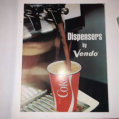 1973 Dispensers By Vendo Coca Cola Brochure • $25