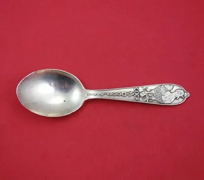 Nursery Rhyme By Unknown Sterling Silver Baby Spoon Cock-A-Doodle-Doo 4 1/4  • $69