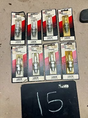 8 Nos New Old Stock Champion L89cm Sparkplugs Spark Plug Set Lot As Is See Pics • $19.98