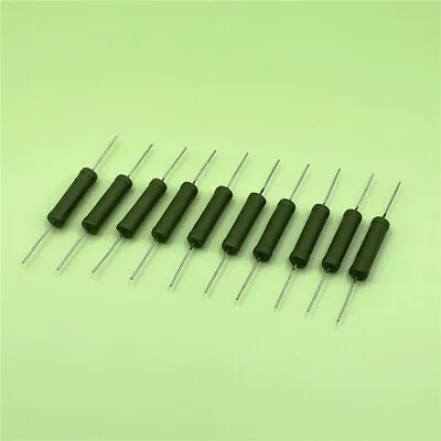 10pcs 10W 0.1R 10R 10K To 20K Ohm 5% Fixed Type Axial Leaded Wire Wound Resistor • $4.60