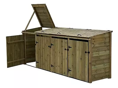 Wheelie Bin Storage - Premium Tongue And Groove • £198.55