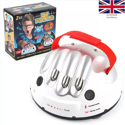£12.99 • Buy Lie Detector Adjustable Reloaded Polygraph Electric Shocking Liar Game Toys Gift