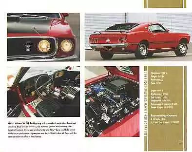 1969 Ford Mustang Mach 1 428 Cobra Jet Article - Must See !! • $19.50