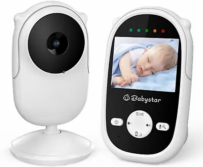 Babystar Baby Monitor With Camera And Night VisionWireless Video Baby Monitor W • £53.21