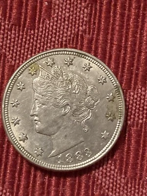 $24.95 • Buy U.S. 1883 LIBERTY V NICKEL Beautiful Detail