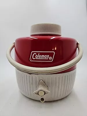 Coleman Red 1 Gallon Insulated Water Jug Picnic Camping Cooler • $19.49