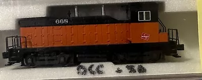 N Scale Kato Milwaukee Road Digitrax DCC Equipped Locomotive Road# 668 • $100