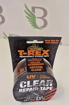 T Rex Tape Ferociously Strong Repair Tape 48mm X 8.2m Clear • £9.99