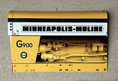 Wow!!  Farm Equipment  Tractor Farm 3D Sign Minneapolis Moline G900 • $59