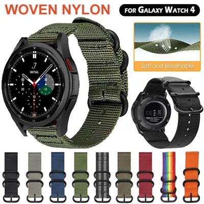  For Samsung Galaxy Watch 46mm 42mm Woven Nylon Sport Bracelet Watch Band Strap • $14.99
