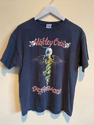 Motley Crue Dr Feelgood T Shirt 2003 Concert Band Fruit Of The Loom Heavy Large • $64.99