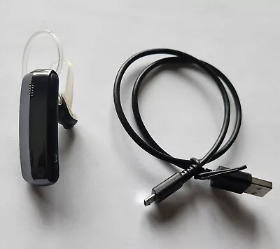 Unused Original Black Motorola HZ800 FINITI Bluetooth Wireless HEADSET Wth Cable • $89.99