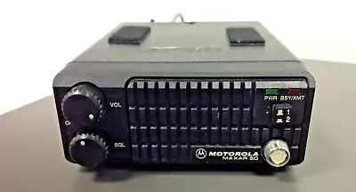 REDUCED VINTAGE Motorola MAXAR 50 VHF 2 CH Crystal Radio Untested D33JAA3300AK • $22
