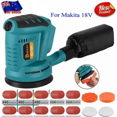 $79.99 • Buy For Makita Car Polisher 125mm 18v Portable Polishing Machine Waxer Sander Buffer