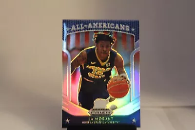 2019-20 Panini Prizm Draft Picks All Americans Silver Ja Morant #44 Rookie RC • $3.99