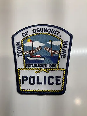 Scenic Ogunquit Police State Maine ME • $8.99