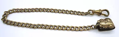 Antique/Vintage Gold Filled Pocket Clip Watch Chain Fob • $18