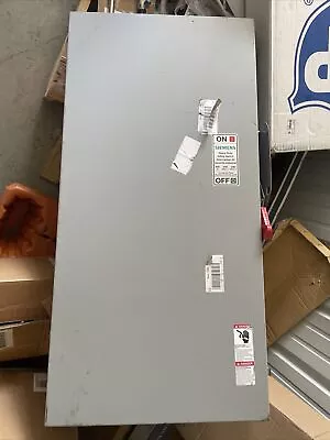 SIEMENS HF325NRA 400 Amp 3R FUSIBLE  FUSED Safety Switch Disconnect 3 Phase • $1999