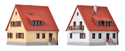 Kibri Z Scale Building/Structure Kit 1930s Settlement House/Home 2-Pack • $25.99