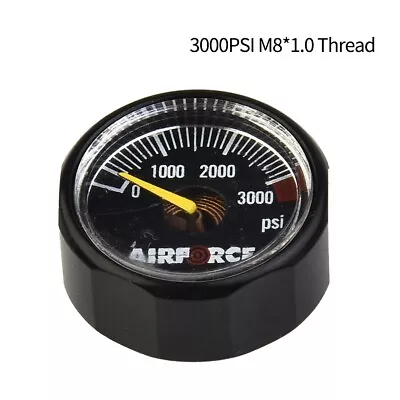 Pressure Gauge 3000 Psi M8*1.0 Micro Mini Manometer For Paintball PCP HPA Tank • $12.03