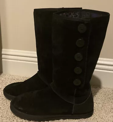 UGG Australia Classic Tall II Winter Boots For Women Size 7 - Black • $29