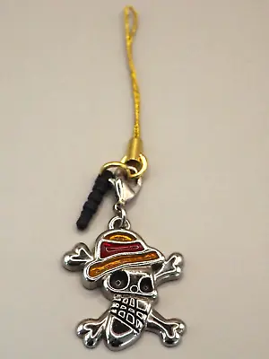 One Piece Pirate Flag Strap Earphone Jack Japan A989 • $21.99