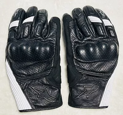 Alpinestars Mustang V2 Leather Motorcycle Gloves Size EU XL Perfect Condition • $75