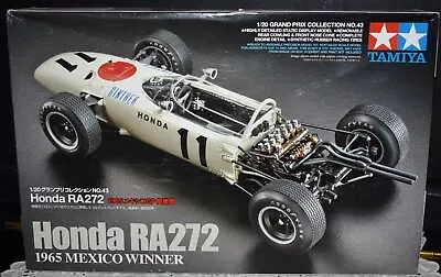 Tamiya 20043 Honda F1 RA272 1965 Mexico Winner Car 1/20 Model Kit TAM20043 • $34