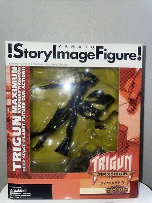 YAMATO Toys TRIGUN Maximum VASH The STAMPEDE 6” Figure Black VARIANT • $79.87