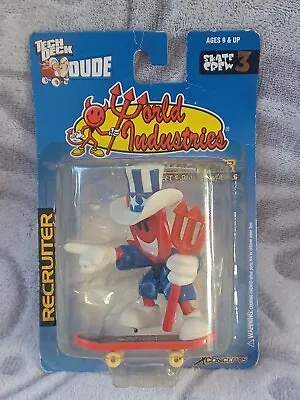 Tech Deck Dude - World Industries  Devil Man  Collectible Toy Recruiter 2002 • $49.95