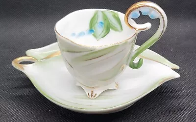 Vintage Miniature Ucagco China Teacup And Saucer Made In Occ Japan Retro Prop • $45