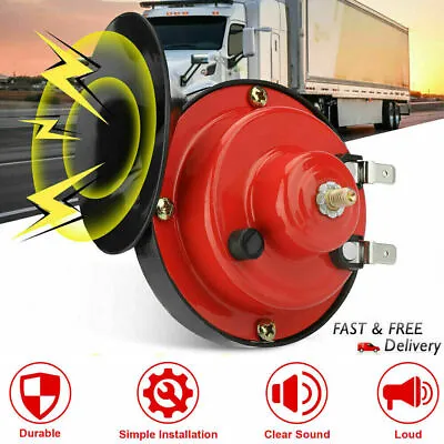 12V 300DB Super Loud Train Horn Waterproof For Motorcycle Car Truck SUV Boat Red • $5.95