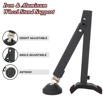 $44.27 • Buy Folding Aluminum Motorcycle Wheel Single Sided Paddock Support Stand Tire Repair