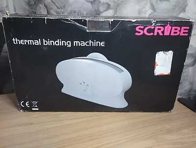 Scribe Thermal Binding Machine A4 • £49.99