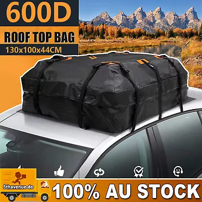 566L Cargo Bag Car Roof Cargo Carrier Universal Luggage Bag 600D Waterproof New • $32.89