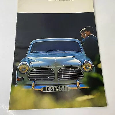 1969 Volvo 122S S Series Amazon Sedan Station Wagon Catalog Sales Brochure • $26.03