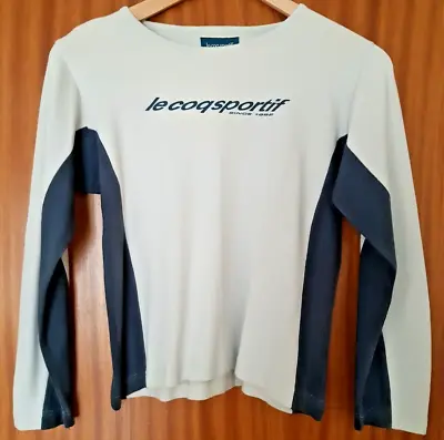 Le Coq Sportif - Long Sleeve T-Shirt - Size Large Girls • £8