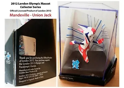 RARE Boxed London 2012 Olympic Mandeville Union Jack Mascot - Collectors Series • £11.99