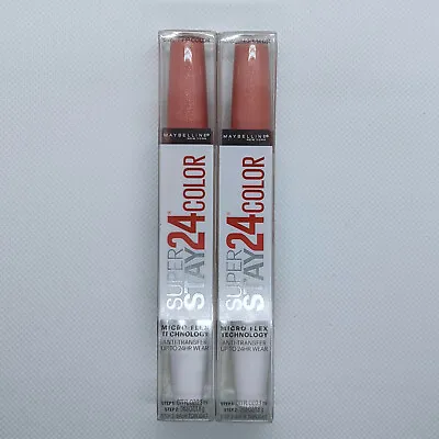2X Maybelline Super Stay 24 Hour Lip Color Liquid Lipstick ~ Choose Your Color ~ • $16.95